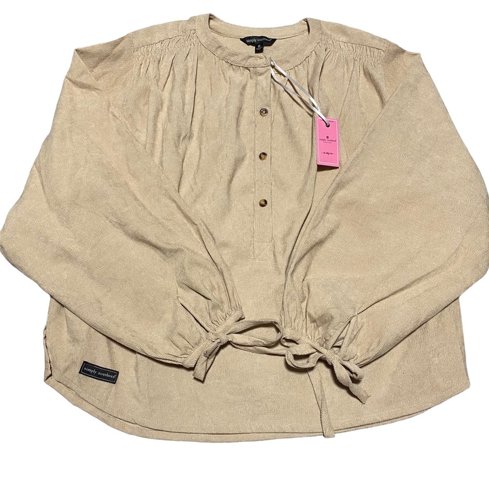 🆕Simply Southern Ballon Sleeve Top {M}